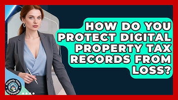 How Do You Protect Digital Property Tax Records From Loss? - Property Taxes Uncovered