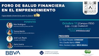 Foro Finanzas en el emprendimiento. Semana Nacional de la Educación Financiera. screenshot 1