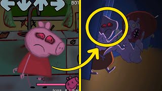 All References in FNF Vs Peppa Pig | PEPPA (Muddy Puddles Funkin)