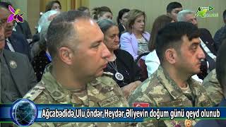 Ağcabədidə Ulu Öndər Heydər Əliyevin Doğum Günü Qeyd Olunub