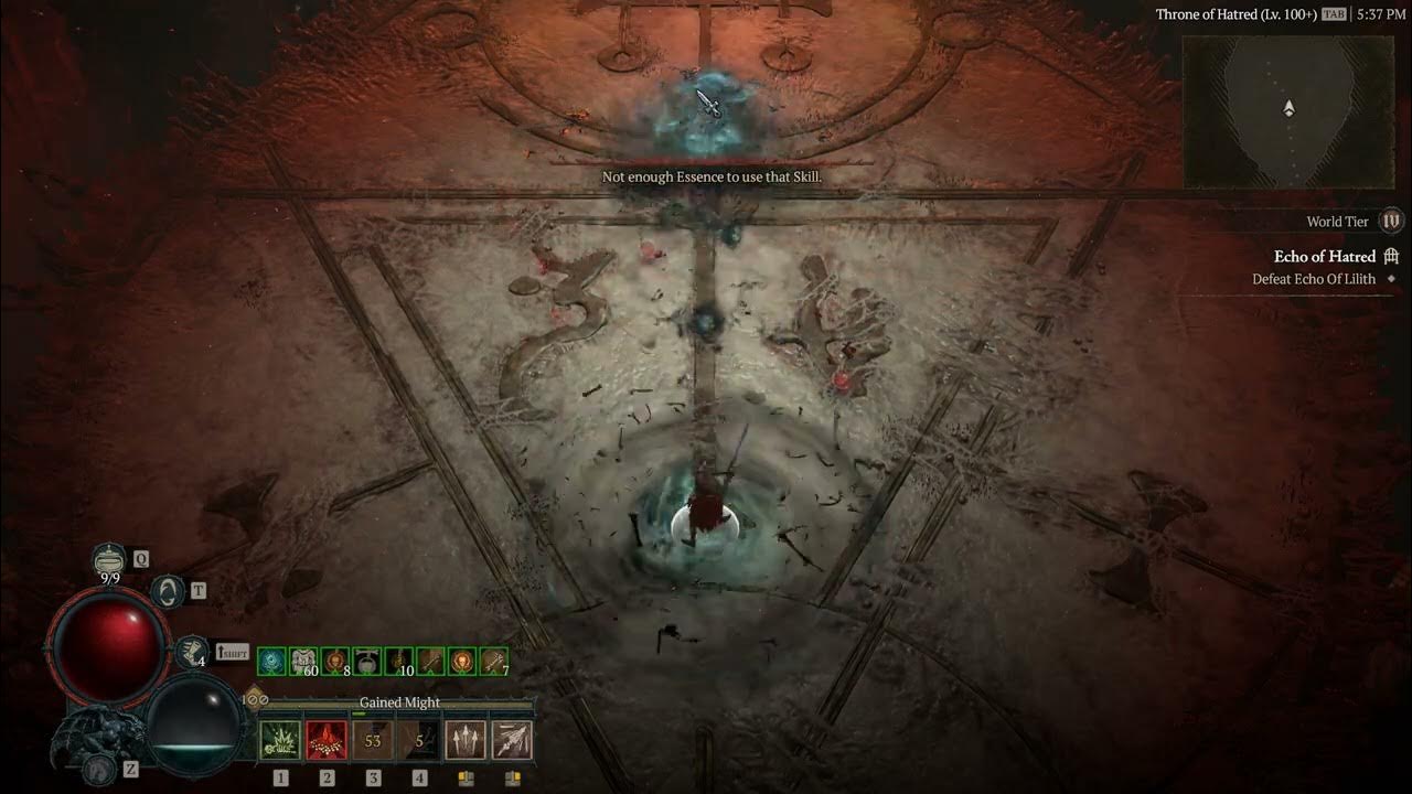 yet another Bone Necro vs Uber Lilith high essence regen - YouTube