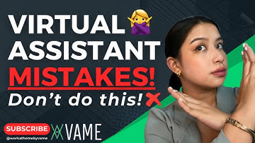 5 Virtual Assistant Mistakes To Avoid | VAME Philippines