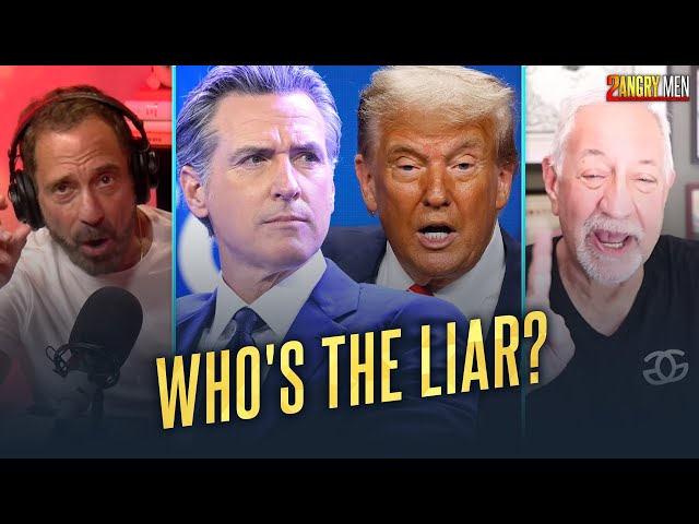 Newsom vs. Trump: Why Did Fox News Edit THAT Out? | 2 Angry Men