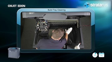 Stratasys Academy | Eden Series: Cleaning the Build Tray