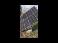 Panneaux solaires fixe et mobile avec suivie solaire