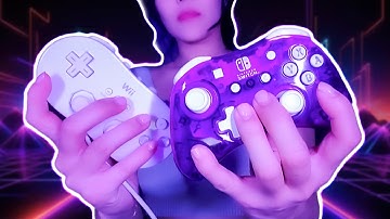 ASMR Ultimate Controller Sounds: Switch vs Wii (No Talking)