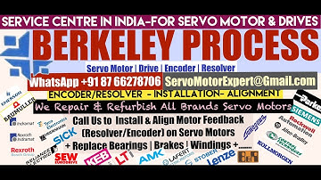How to install Berkeley Process Encoder Align Resolver Angle Adjust Servo Motor Drive Parameters