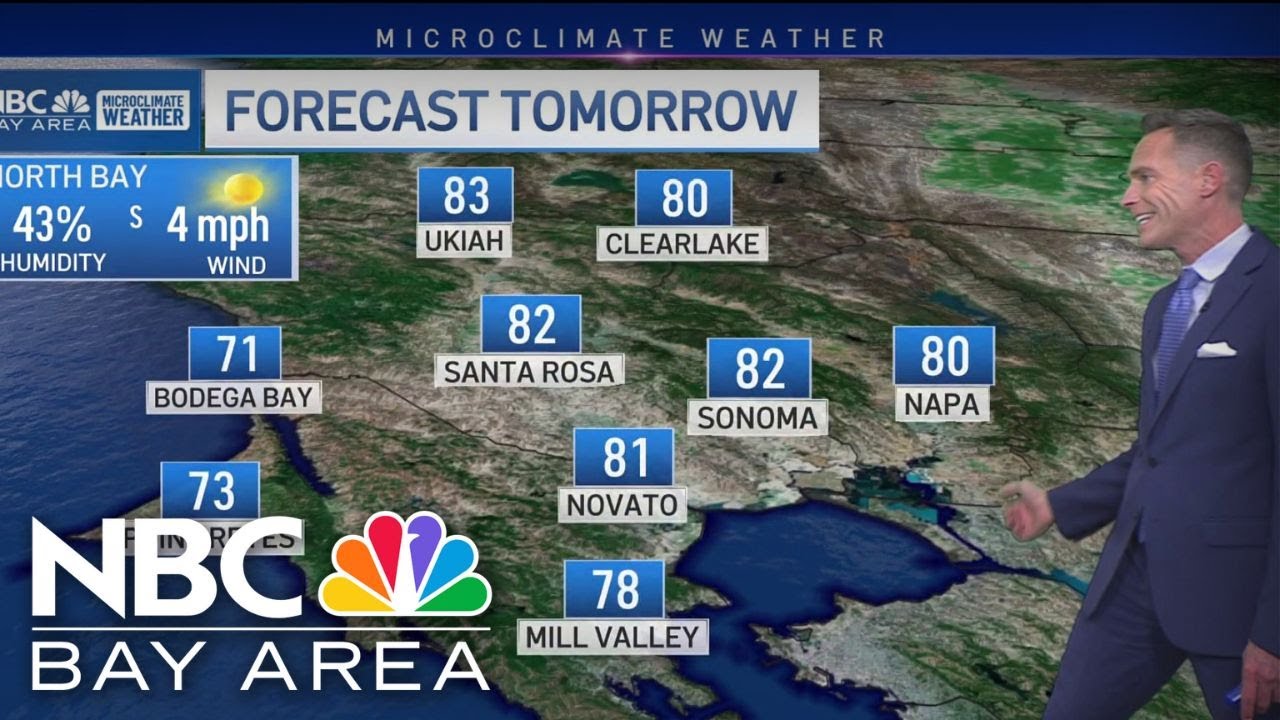 Bay Area Forecast: Weekend warming and next rain chance - YouTube