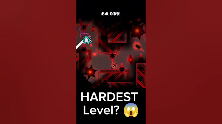 WORLDS HARDEST LEVEL? #geometrydash #gdupdate #gd #funny #gaming #fyp #shorts