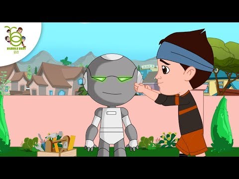 छोटा रोबोट कहानी - Hindi kahaniya - Moral Stories - 3D animated Cartoon Stories in Hindi