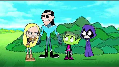 Teen Titans Go!: Raven and Beast Boy Kiss S02E34/17b (Clip)  [HD]