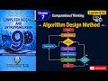 Algorithm Design Method  | Computational Thinking  | 9th_Grade CS (New Syllabus) | PTB