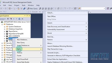 APPTech How to: Backup Database