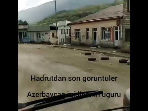 Hadrutdaki o goruntu.Esger xeyali olan masin ve insani kovrelden kelimesi.Qarabag Azerbaycandir!