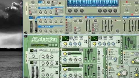 Propellerhead Reason drum rolls & stutter effects triggered via Malstrom
