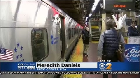 MTA Weather Delays