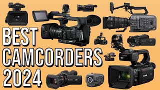 BEST CAMCORDER 2024  TOP 5 BEST CAMCORDERS OF 2024  FROM BUDGET TO PRO!