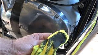 Royal Enfield Interceptor 650  Great Results  Polish Your Motorcycle Engine Casing For $10