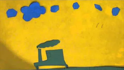 Stop Motion Animation "The Big Green Train" by Kyl...