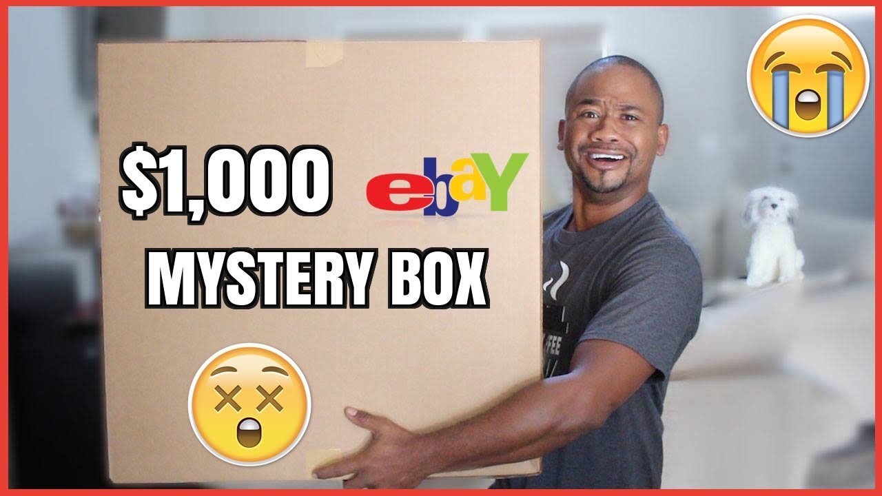 1000 Mystery Box from Ebay THEY SET ME UP !! YouTube