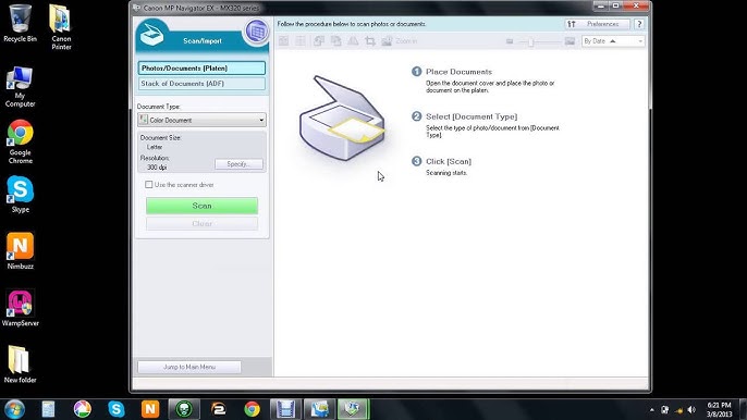 How To Install Canon Pixma Mx328 Printer Driver Youtube