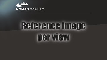 Nomad Sculpt - Reference image per view (V 1.65 - 17.3.2022)