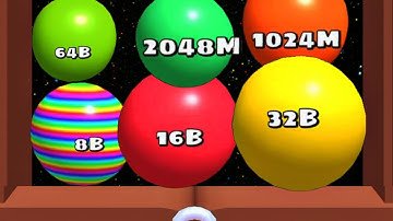 Blob Merge 3D vs Hide Ball - Satisfying Mobile Games (ASMR Max Level, New Update)