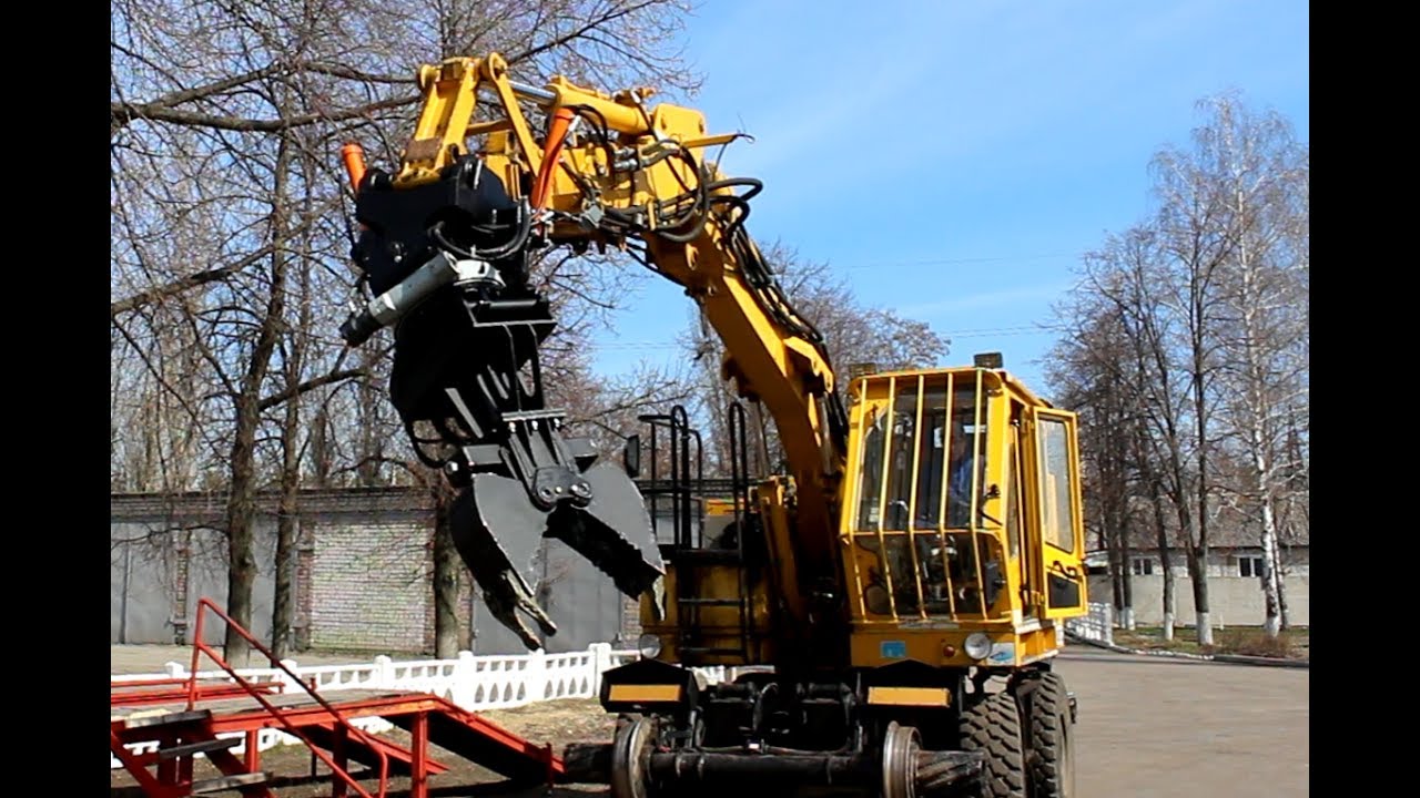 НПУ на экскаваторе-погрузчике на компбинированном ходу Geismar KGT-4RS ...