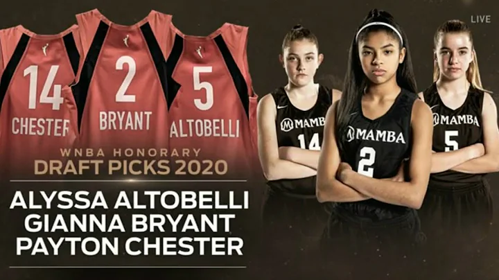 WNBA Selects Alyssa Altobelli, Gianna Bryant and P...