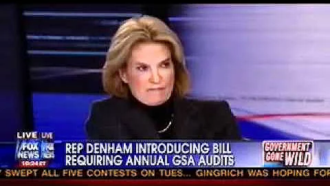 Rep. Denham Discusses the Ongoing GSA Investigation with Greta Van Susteren - 4.25.12