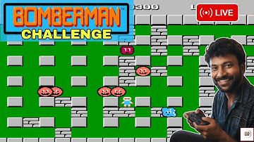 🔴Live- Bomberman Gameplay | 🕹️ NES Retro Games #bomberman 