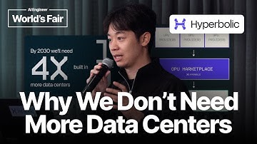 Why We Don’t Need More Data Centers - Dr. Jasper Zhang, Hyperbolic