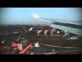 Air China Airbus A330 Landing in Beijing Airport (window view)
