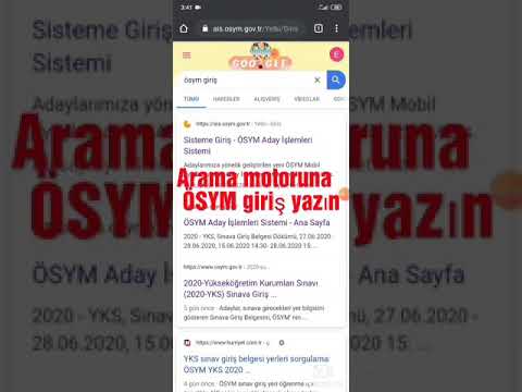 2020 YKS SINAV YERİNİ ÖĞRENME (ÖSYM sitesinden sınavı yerimi nasıl öğrenebilirim)