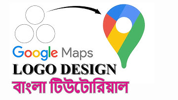Google Maps Logo Design Illustrator | Google Maps Logo Create In Illustrator | Illustrator Tutorial