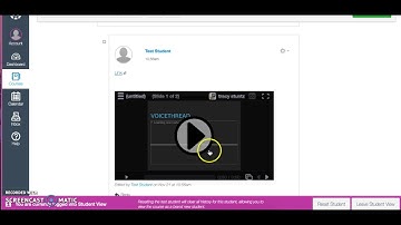 How to comment on VoiceThread as a student