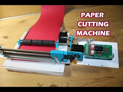 DIY Arduino Based Paper Cutting