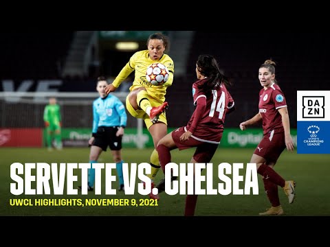 HIGHLIGHTS | Servette vs. Chelsea -- UEFA Women’s Champions League 2021-22