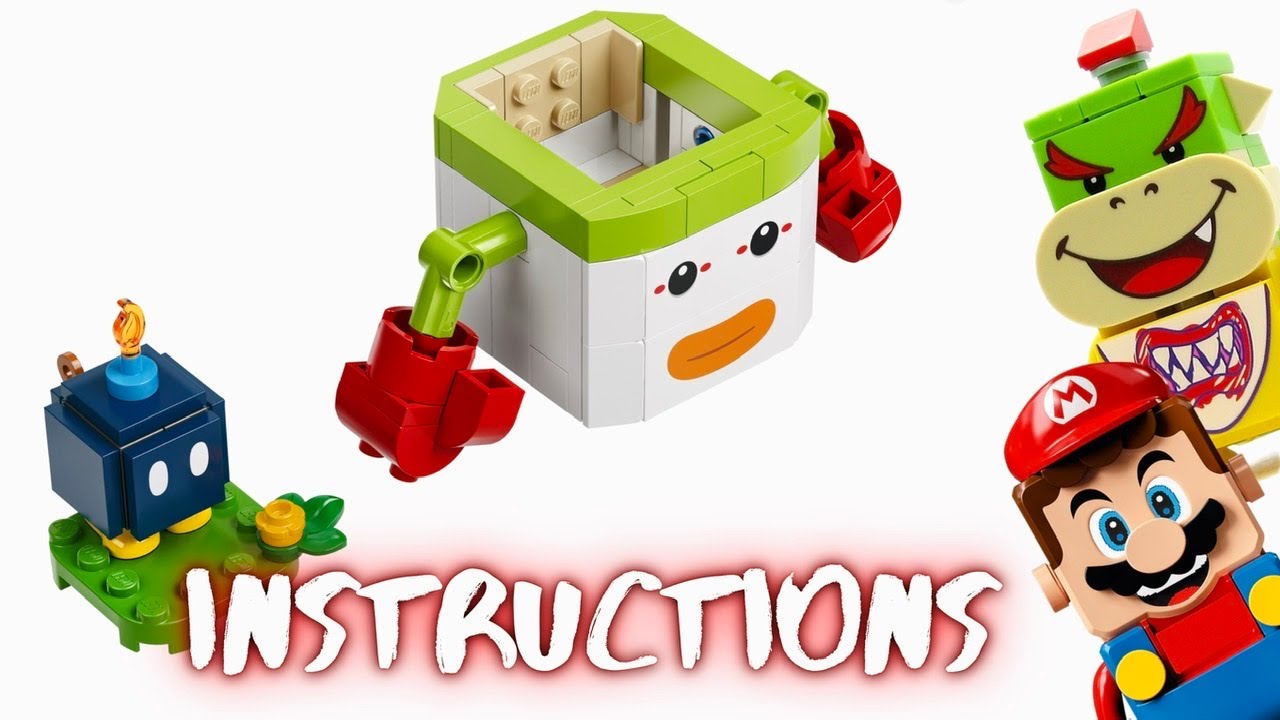 Lego® Instructions Mario's kart  Lego mario, Lego super mario, Lego  instructions