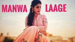 Manwa Laage Bollywood Dance Cover Vartika Saini Choreo Easy Dance Steps On Manwa Laage