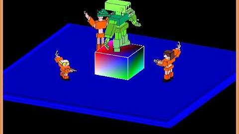 My first OpenGL 2.1 scene cthulhu