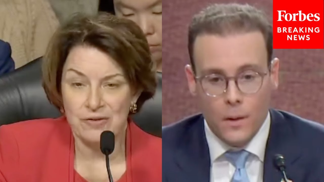 Amy Klobuchar Presses CFTC Chair Nominee On Previous Legal Work Representing Cryptocurrency Clients