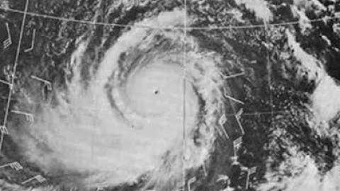 The Track of Typhoon Tip (1979)