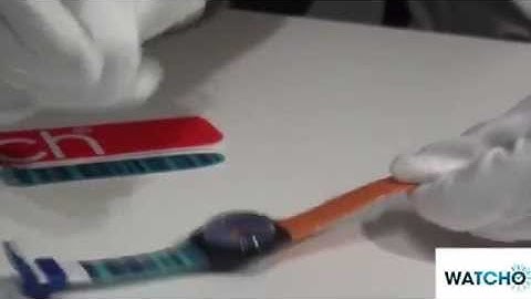 WatchO.co.uk - How To Replace A Swatch Watch Strap