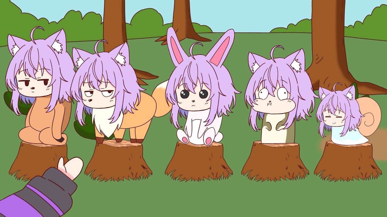 【手描き】絶対に笑ってしまうおかゆ動物園【猫又おかゆ／大神ミオ／ホロライブ／切り抜き動画】