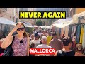 AVOID Santanyi Market, Mallorca: CLAUSTROPHOBIC, PACKED & NOT FOR ME!