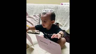 From 3 months to 1 year: Watch Shrenik build focus and vocabulary! 🧠✨