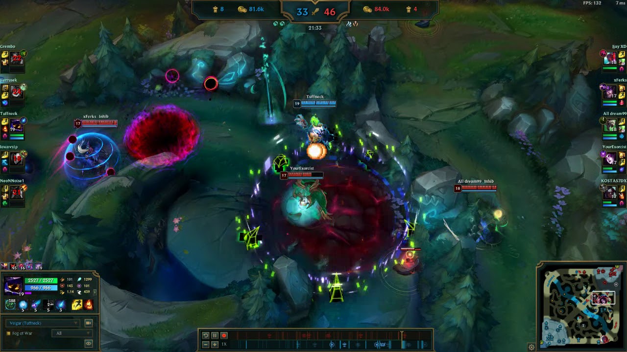 INSANE VEIGAR URF 2020 1v5 !!!