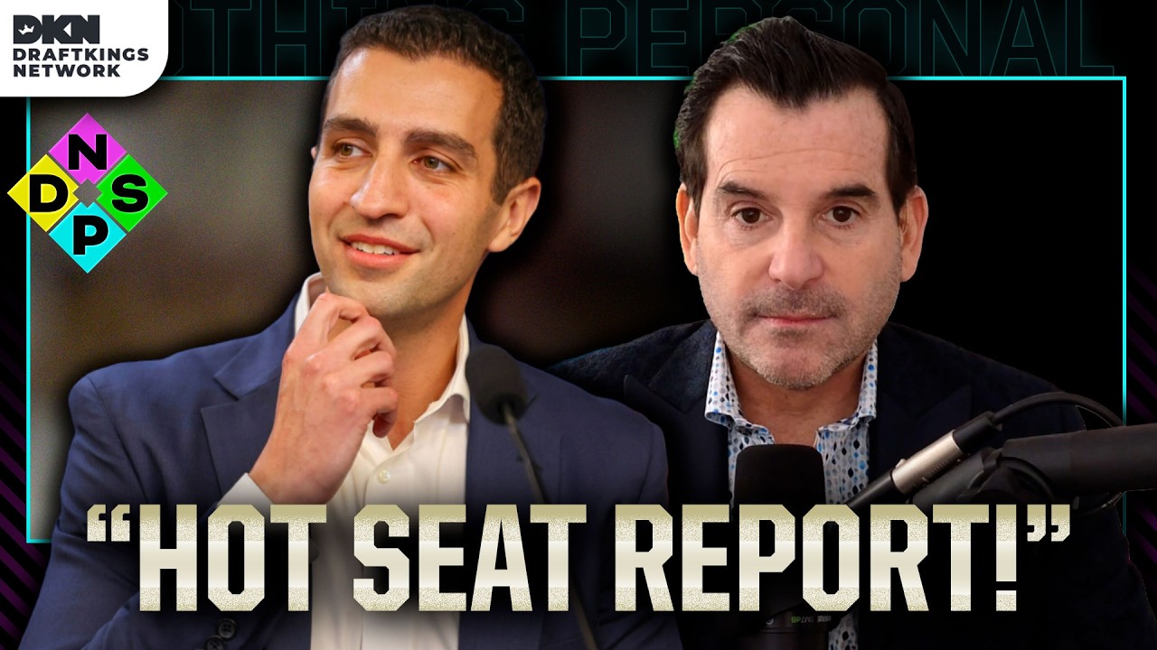 Which MLB teams have managers or GMs on the HOT SEAT before the season starts?