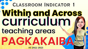 ACROSS AND WITHIN LEARNING AREAS: PAGKAKAIBA #accrossandwithinlearningareas #cot1 #cot #rpmsppst